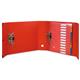 Arianex Double Capacity Lever Arch Files File 2x50mm Spines A4 Red Ref DA4-RD