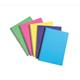 Europa Notebook Twinwire Sidebound Ruled 90gsm 120pp Micro-perforated A4 Assorted Ref 3154Z [Pack 10]