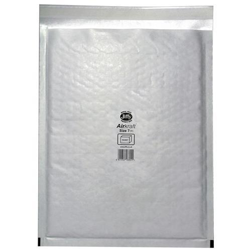 Buy Jiffy Airkraft Postal Bags Bubblelined Peel and Seal Size 7 White
