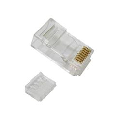 Cables Direct Cat 6 RJ-45 Plug (100pack) wire connector RJ45 Transparent