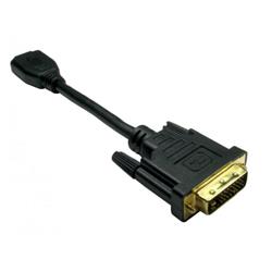 Cables Direct CDL-DV006CAB cable interface/gender adapter DVI-D HDMI Black