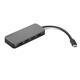 Lenovo 4X90X21427 interface hub USB 3.2 Gen 2 (3.1 Gen 2) Type-C 20000 Mbit/s Gray