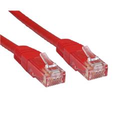 Cables Direct Cat6 2m networking cable U/UTP (UTP) Red