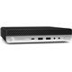 HP ProDesk 600 G5 9th gen Intel Core i3 i3-9100T 4 GB DDR4-SDRAM 1000 GB HDD Black Mini PC