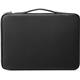 HP 15 notebook case 39.6 cm (15.6") Sleeve case Black,Silver