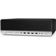 HP EliteDesk 800 G4 8th gen Intel Core i3 i3-8100T 8 GB DDR4-SDRAM 1256 GB HDD+SSD Mini Tower Black PC Windows 10 Home