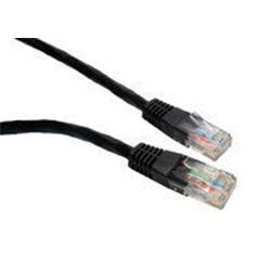 Cables Direct Cat5e UTP 0.5m networking cable Black