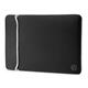 HP 14" Neoprene Reversible Sleeve notebook case 35.6 cm (14") Sleeve case Black,Silver