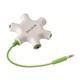 Belkin F8Z274BT audio splitter Green,White