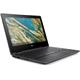 HP Chromebook x360 11 G3 EE Gray 29.5 cm (11.6") 1366 x 768 pixels Touchscreen Intel Celeron N 4 GB LPDDR4-SDRAM 32 GB eMMC Wi-Fi 5 (802.11ac) Chrome OS