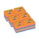 Post-it Super Sticky Colour Notes Pad 90 Sheets Bangkok 76x76mm Ref 654-6SS-EG [Pack 6]
