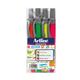 Artline Clix Retractable Highlighter Assorted (Pack of 4) EK63W4