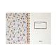 Pukka Ballerina Hardcover Notebook B5 Pink Check (Pack of 3) 9377-CD