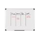 Bi-Office Maya Magnetic Whiteboard Gridded 600x450mm MA0247170