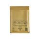 Mail Lite Bubble Lined Postal Bag Size D/1 180x260mm Gold (Pack of 100) MLGD/1