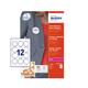 Avery Self-Adhesive Name Badge Circular 51mm Diameter White (Pack 240) L4781-20