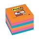Post-it Super Sticky Colour Notes Pad 90 Sheets Bangkok 76x76mm Ref 654-6SS-EG [Pack 6]