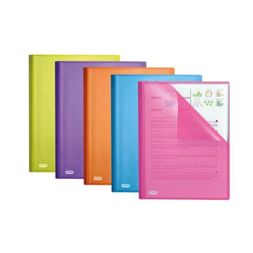 Elba Display Book 20 Pocket A4 Assorted (10 Pack) 400101909 44122003