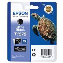 Epson T1578 Matte Black Inkjet Cartridge C13T15784010 / T1578