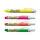 Artline Clix Retractable Highlighter Assorted (Pack of 4) EK63W4
