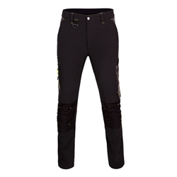 Beeswift FLEX WORKWEAR TROUSER  TWO-TONE Black Grey 42T