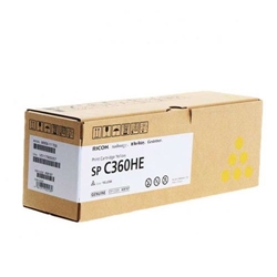 Ricoh SPC360 Hi Yld Yellow Toner 408187 SPC360HE