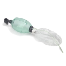 Adult BVM resus system, 1L bag, pressure relief valve(40cm H20) s 4 mask, Single