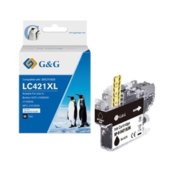 Alpa-Cartridge Compatible Brother LC421XLBK High Capacity Black Ink Cartridge