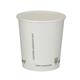 Single Wall Coffee Cup PLA Lined 4oz White (Pack of 1000) B01020