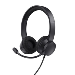 Trust Ayda Wired USB-ENC Black PC Headset