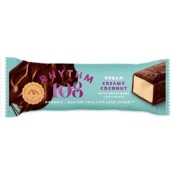 RHYTHM 108 - SWISS CHOCO BAR - CREAMY COCONUT - 15X33G