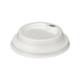 Moulded Fibre Coffee Cup Lid 8oz White (Pack of 1000) D06031