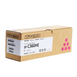 Ricoh SPC360 Hi Yld Magenta Toner 408186 SPC360HE