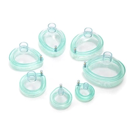 Scented strawberry anaesthetic face mask size 0, neonate 15M no hook ring