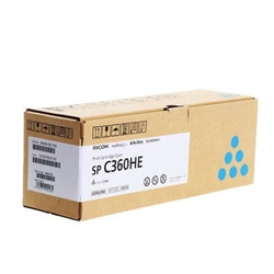 Ricoh SPC360 Hi Yld Cyan Toner 408185 SPC360HE
