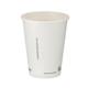 Single Wall Coffee Cup PLA Lined 12oz White (Pack of 1000) B01023