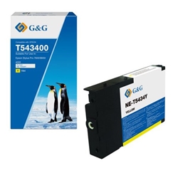 G+G Compatible Epson T543400 Yellow Pigment Ink Cartridge C13T543400