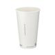 Single Wall Coffee Cup PLA Lined 16oz White (Pack of 1000) B01024