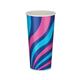 Single Wall Cold Paper Cup PE Lined 22oz Assorted (Pack of 1000) D01106
