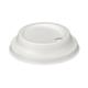 Moulded Fibre Coffee Cup Lid 8oz White (Pack of 1000) D06031