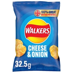 Walkers Crisps Cheese & Onion 32.5g