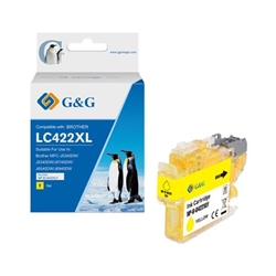 Alpa-Cartridge Compatible Brother LC422XLY High Capacity Yellow Ink Cartridge