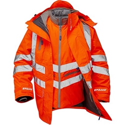 PULSAR PR497 Hi-Vis 7in1 Coat Orange L