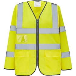 Arco Ultra Hi-Vis L/S Vest Yel 4XL