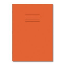 Hamelin Exercise Book A4 80 Pages 7mm Squared Orange (Pack of 50)