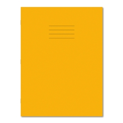 Hamelin Exercise Book A4+ 80 Pages 12mm Ruled and Margin Yellow (Pack of 45)