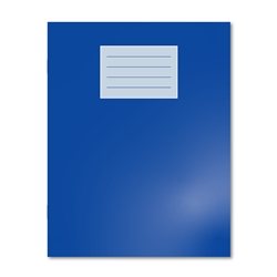 Oxford Exercise Book 229X178 80 Pages 8mm Ruled and Margin Dark Blue (Pack of 100)