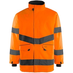 Arco Hi-Vis Coat Orange Size L