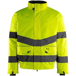 Arco Hi-Vis Bomber Jacket Yellow 3XL