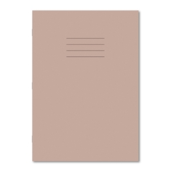 Hamelin Exercise Book A4 80 Pages 8mm Ruled and Margin Buff (Pack of 50)